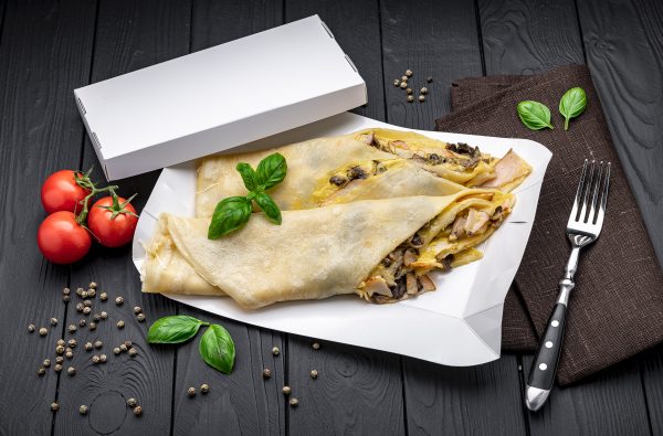 Млинець з Куркою та грибами